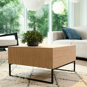 Modern, solid, timeless, exclusive design ARA coffee table