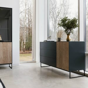 Modern, solid, timeless, exclusive design KAPPA sideboard type 3